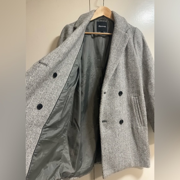 Madewell Herringbone Blazer Coat - Picture 4 of 8
